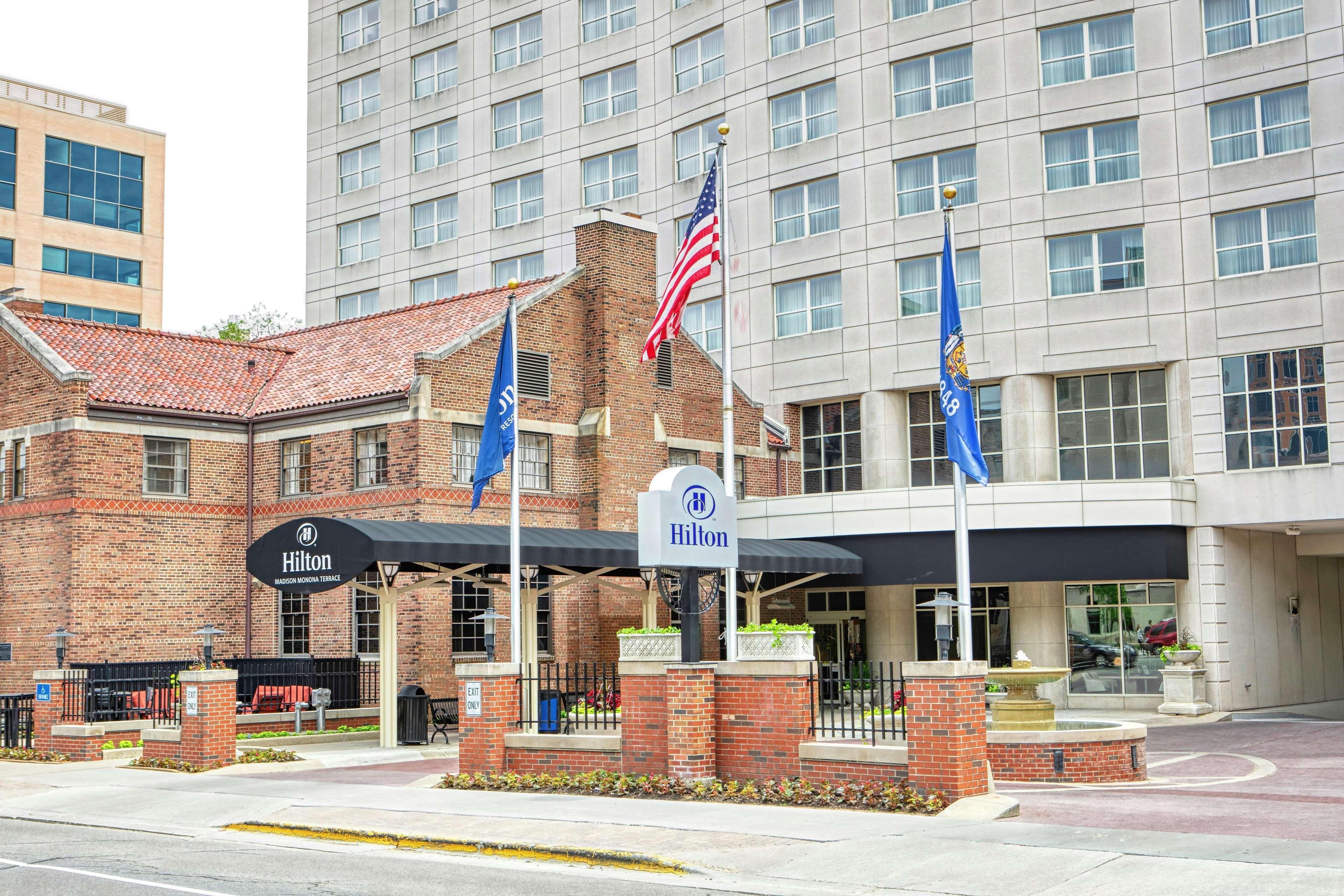 Hotel Hilton Madison Monona Terrace Exterior foto